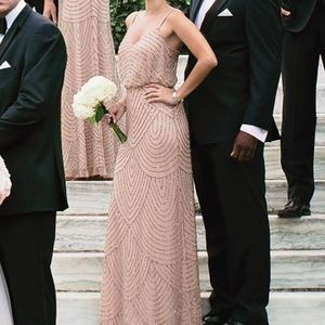 Adrianna Papell Sequin Gown, S 4
